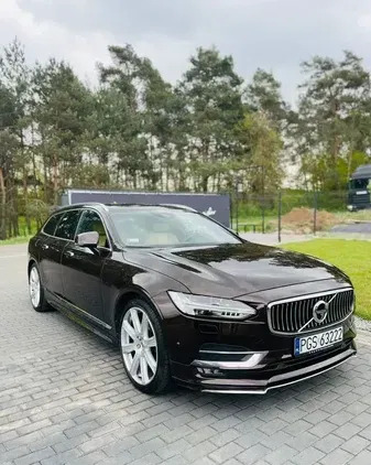 volvo v90 wielkopolskie Volvo V90 cena 129000 przebieg: 119797, rok produkcji 2017 z Lwówek